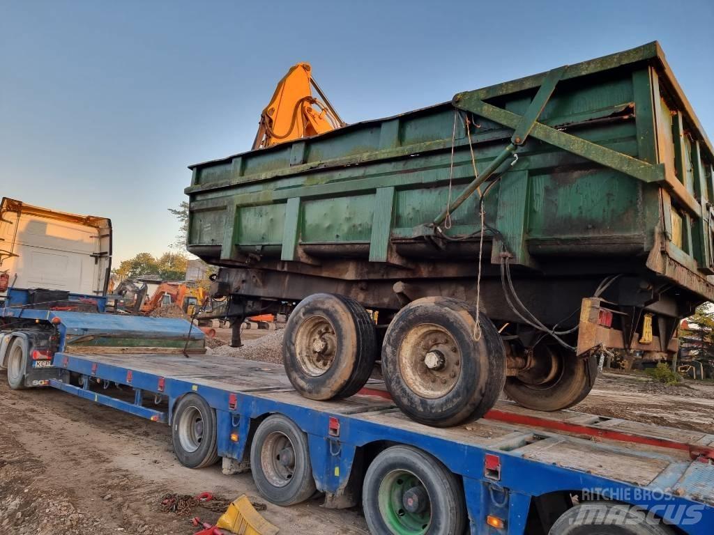 Montracon trailer Anhänger mit Hakenlift