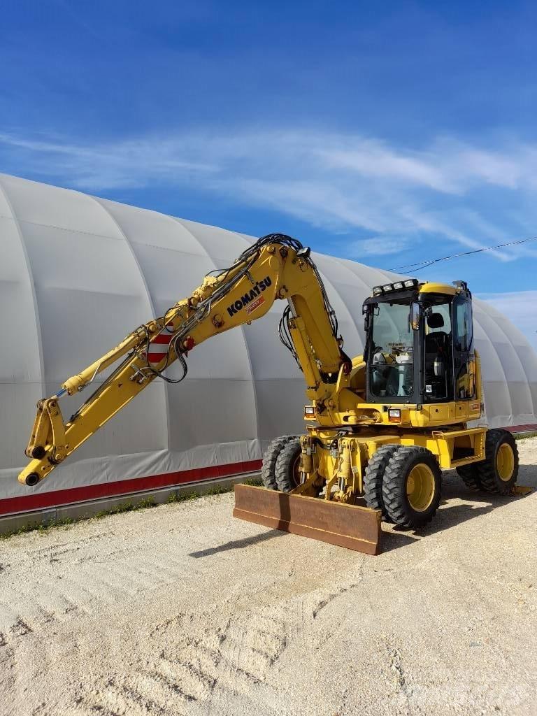 Komatsu PW118MR-8 Mobilbagger