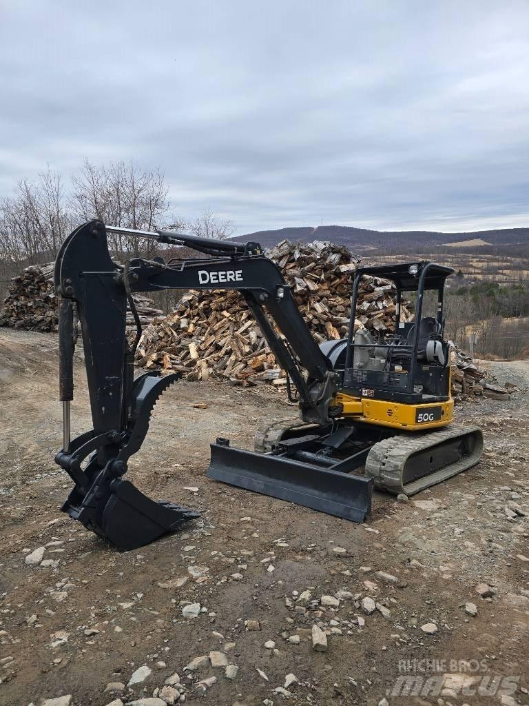 DEERE 50G Minibagger < 7t