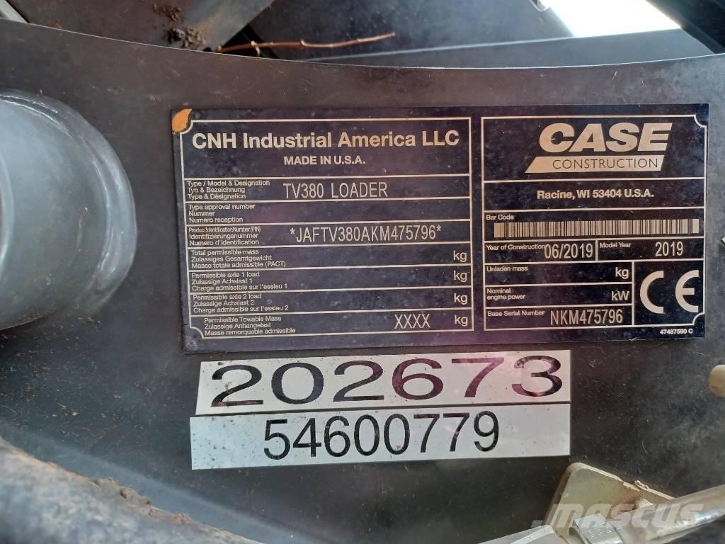 CASE TV 380 Kompaktlader