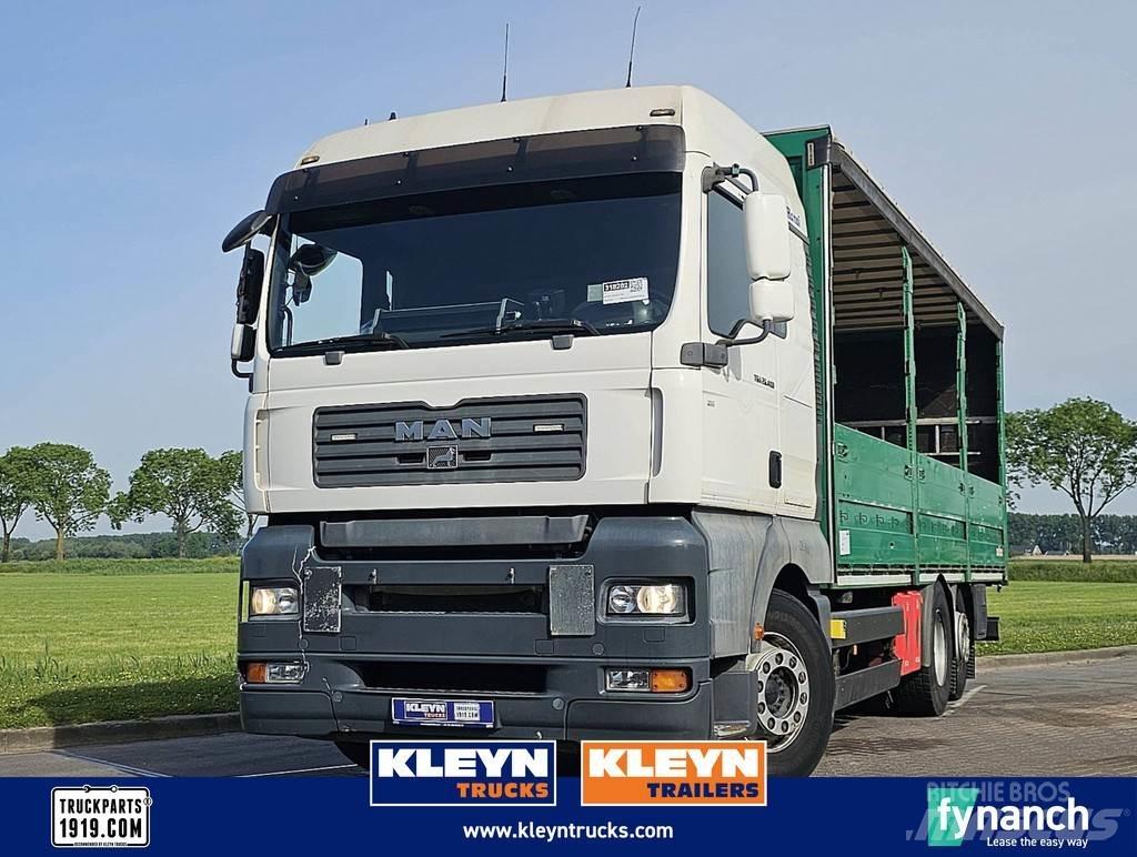 MAN 26.400 TGA Pritschenwagen/Pritschenwagen mit Seitenklappe