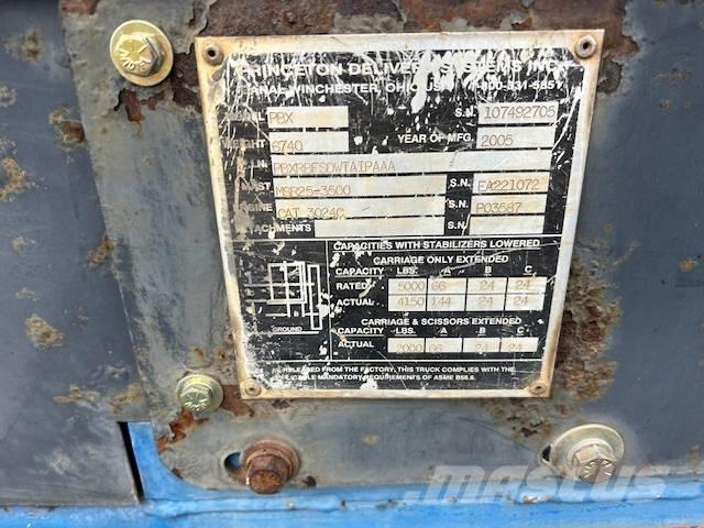 Princeton PBX Geländestapler