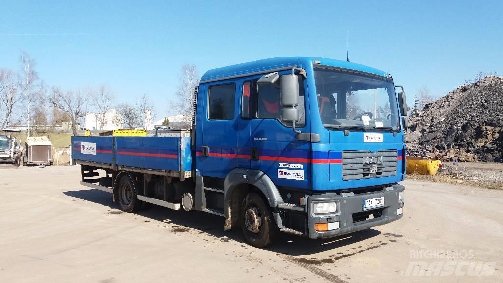 MAN TGL8.180 Pritschenwagen/Pritschenwagen mit Seitenklappe