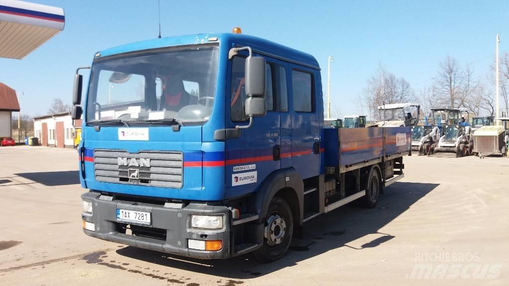 MAN TGL8.180 Pritschenwagen/Pritschenwagen mit Seitenklappe