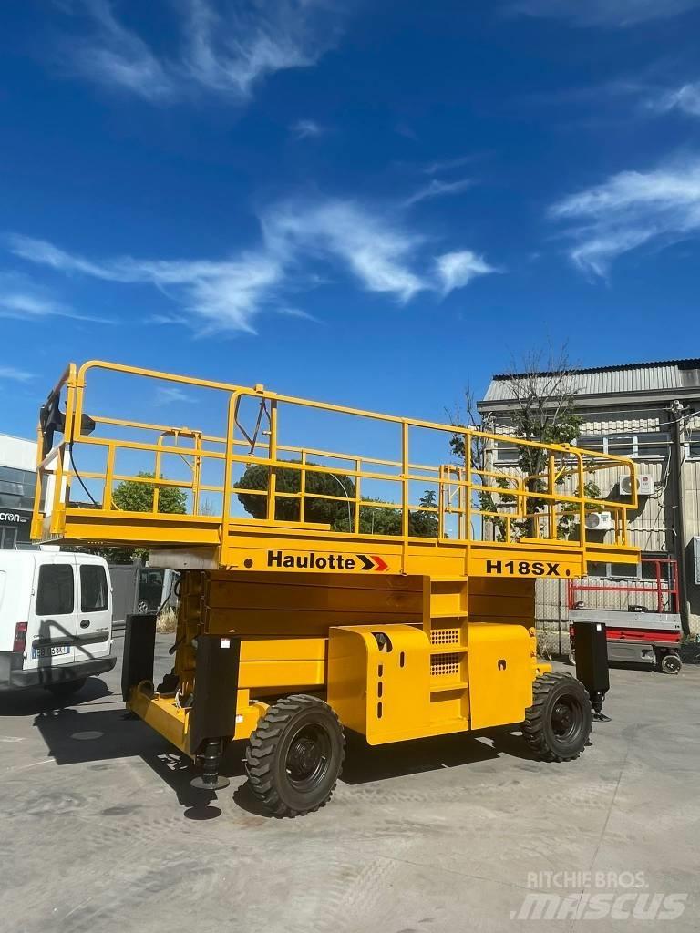 Haulotte HA 18 SX Scheren-Arbeitsbühnen