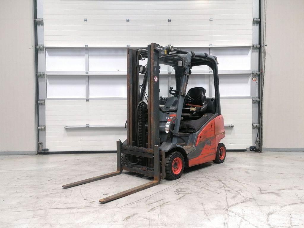 Linde H16D Diesel heftrucks