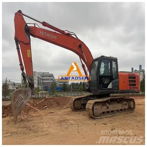 Hitachi ZX 200 Amphibienbagger