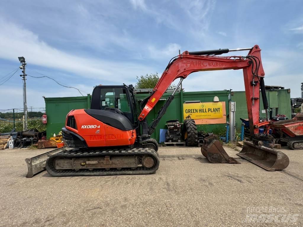 Kubota KX 008-4 Minibagger < 7t