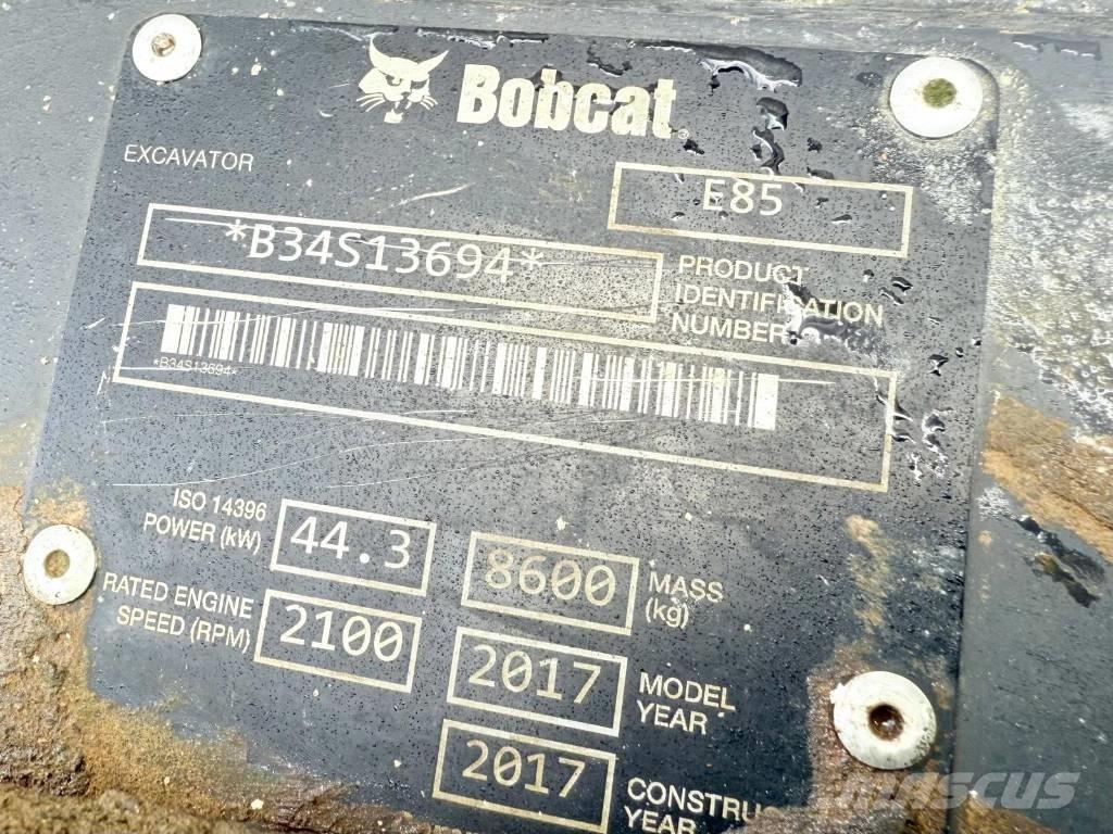 Bobcat E 85 Midibagger  7t - 12t