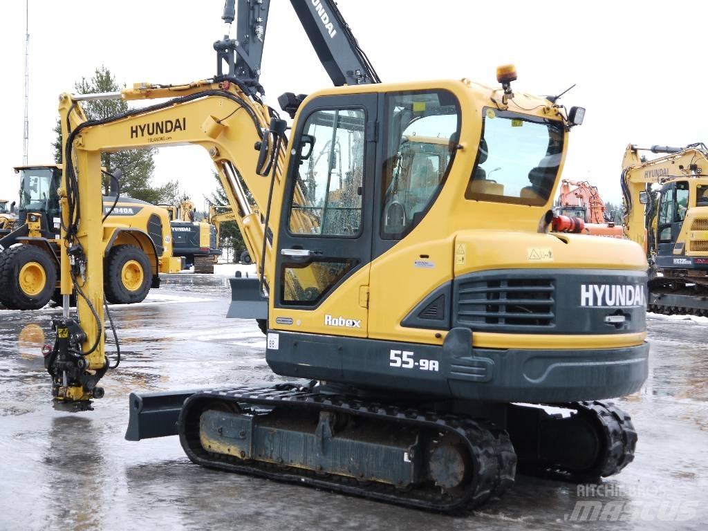 Hyundai R 55-9A Minibagger < 7t