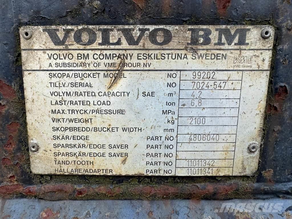 Volvo 4.2 m3 Schaufeln