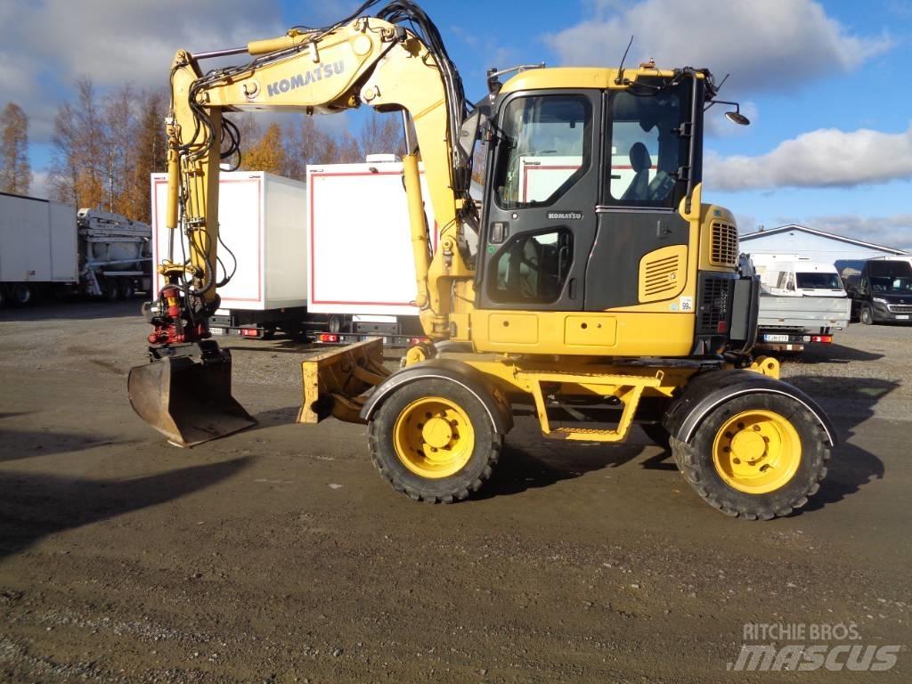 Komatsu PW 98 MR-6 Mobilbagger