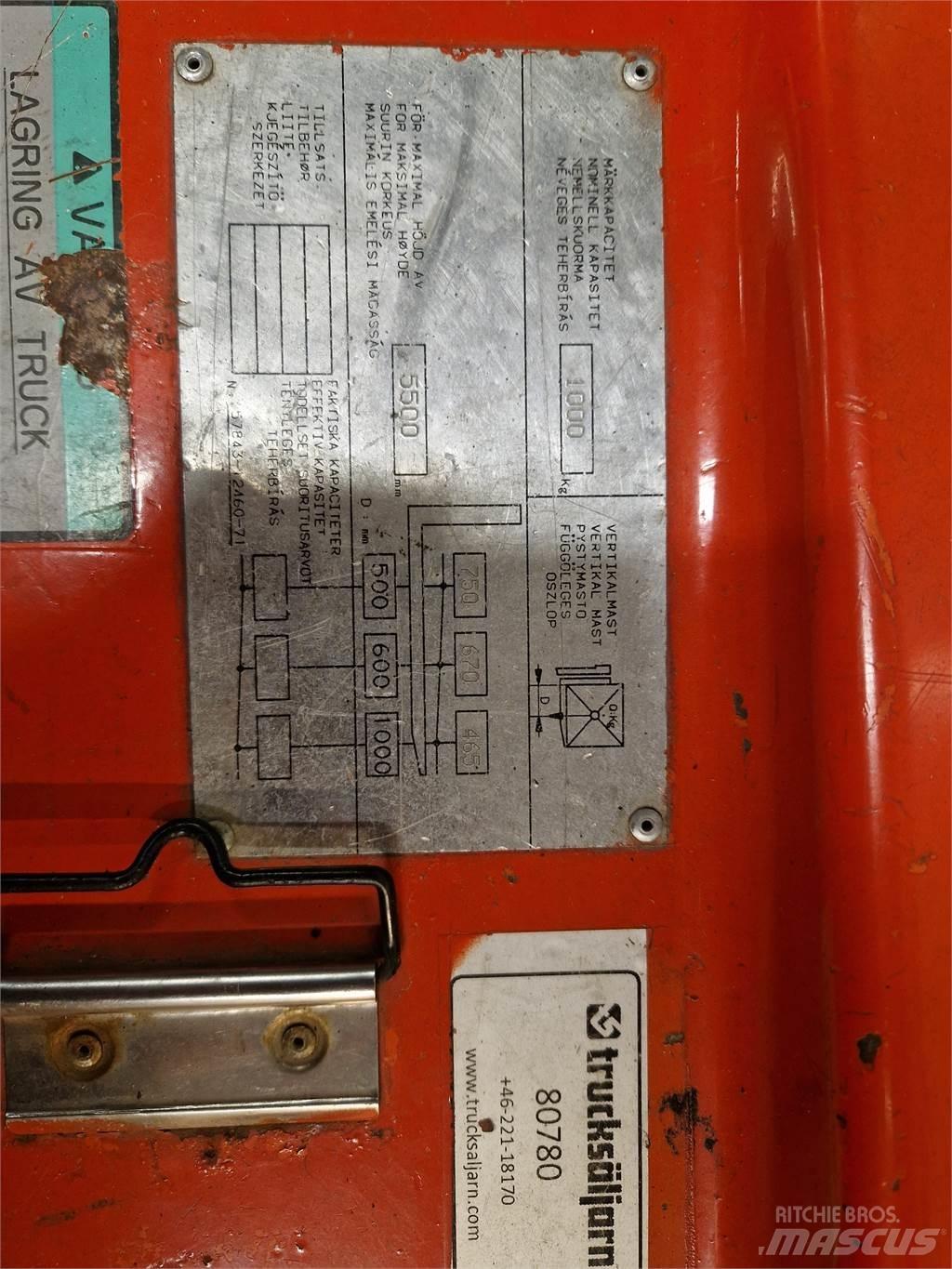 Toyota FBESF15 Elektrische heftrucks