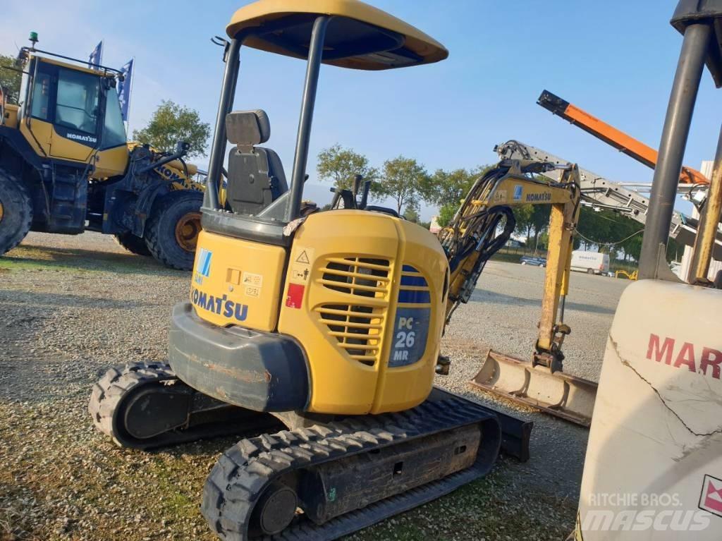 Komatsu PC26MR-3 Minibagger < 7t