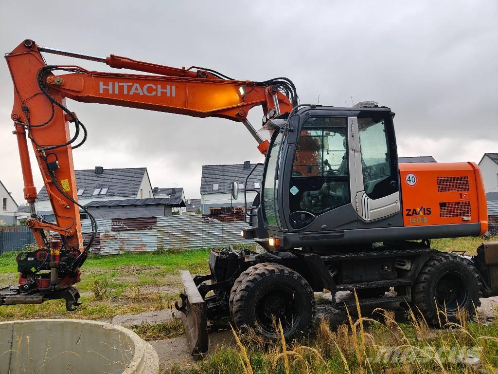 Hitachi ZX 140 W-5 Mobilbagger