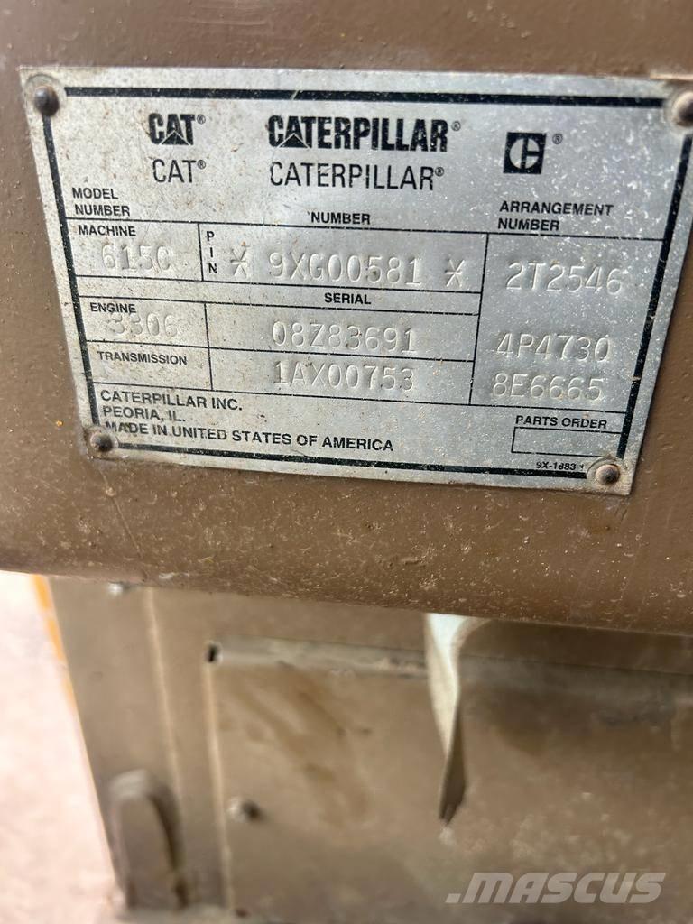 CAT 615 C II Schaber