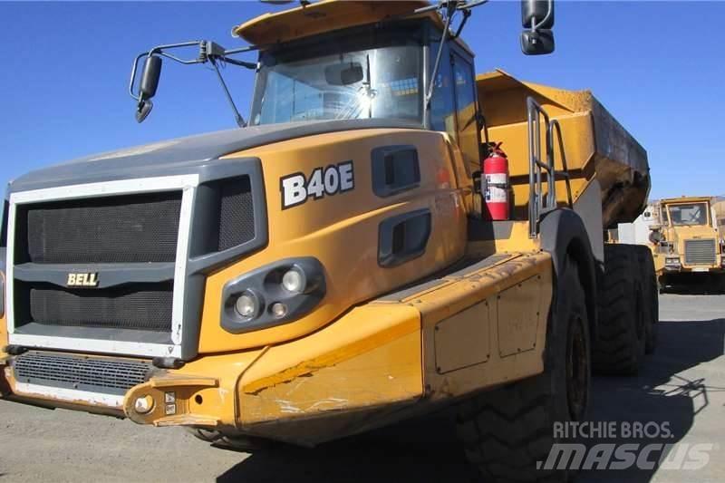 Bell B40E Dumper - Knickgelenk