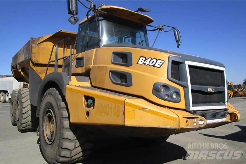 Bell B40E Dumper - Knickgelenk