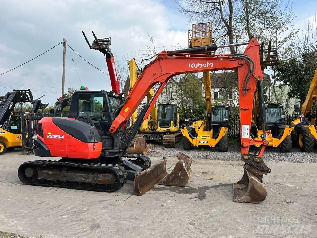 Kubota KX 80-4 Midibagger  7t - 12t