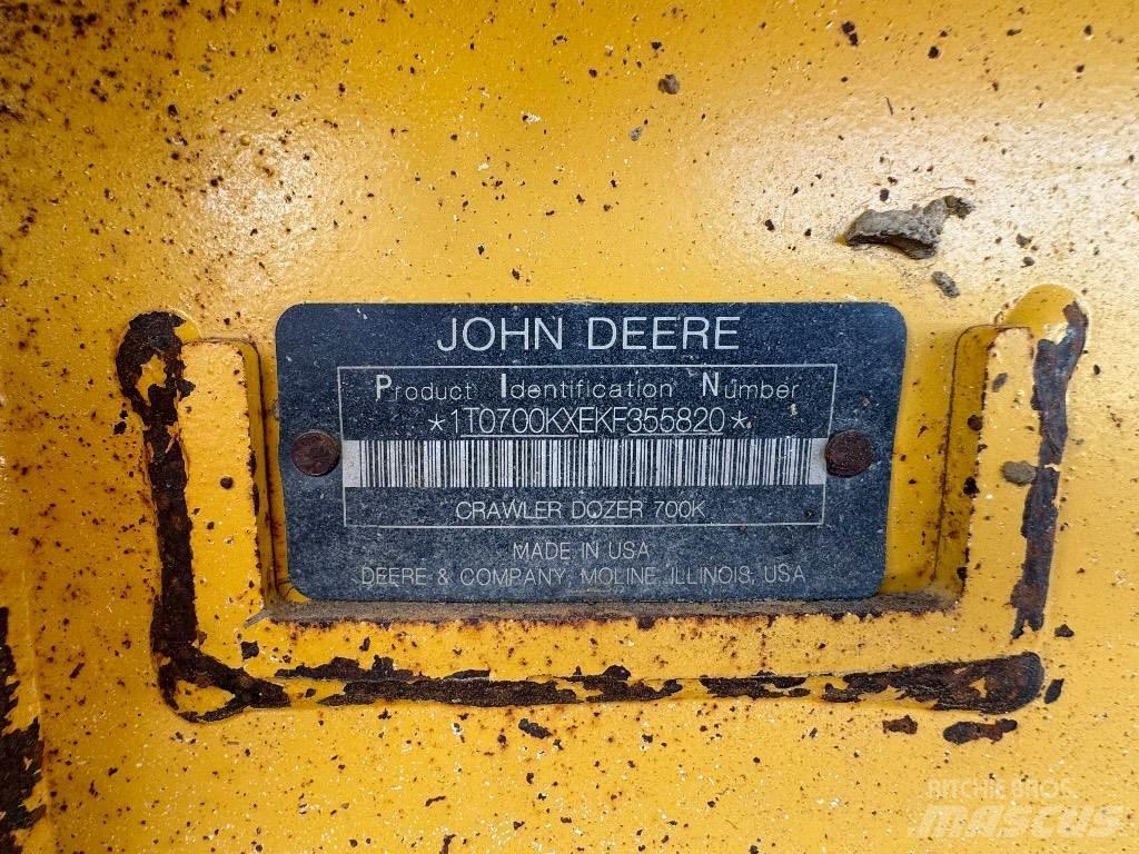 DEERE 700K LGP Bulldozer