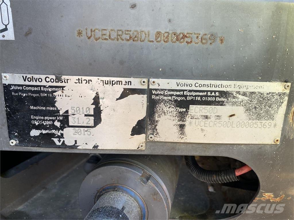 Volvo ECR50 Mobilbagger