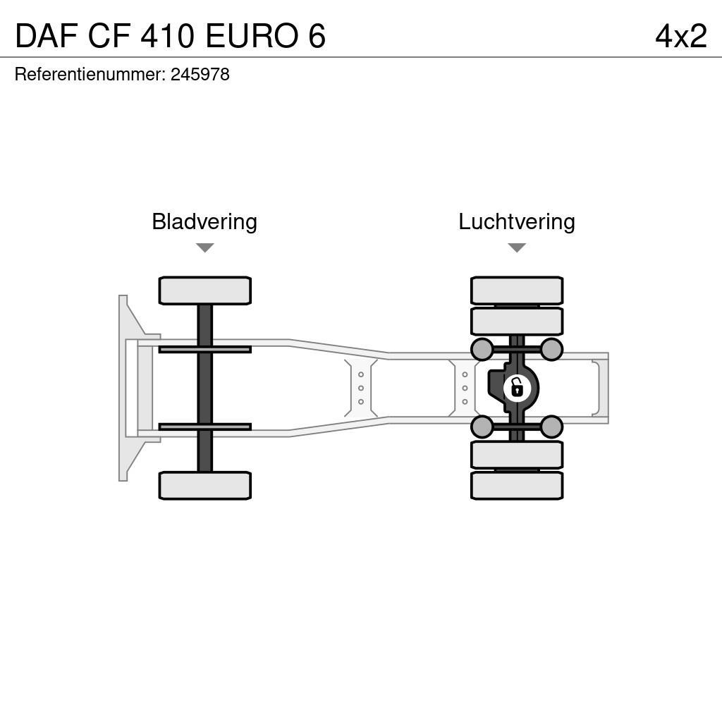DAF CF 410 EURO 6 Sattelzugmaschinen