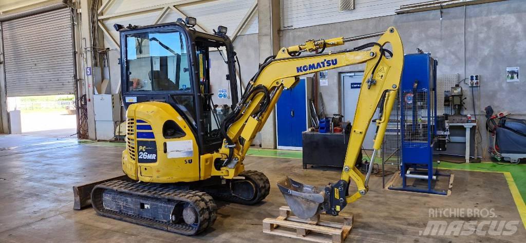 Komatsu PC 26 MR Minibagger < 7t