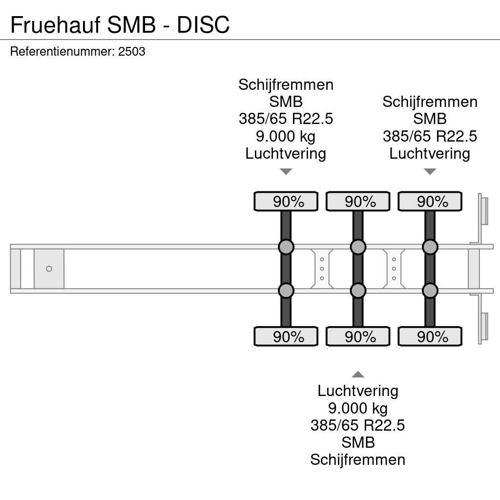 Fruehauf SMB - DISC Curtainsiderauflieger