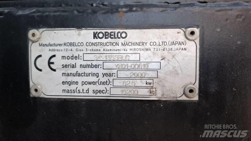 Kobelco SK 135 SR LC Raupenbagger