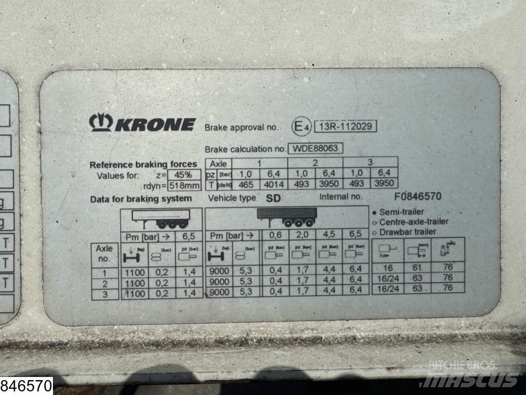 Krone Tautliner Curtainsiderauflieger