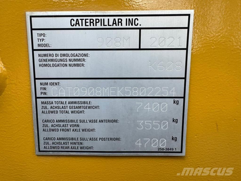 CAT 908M Radlader