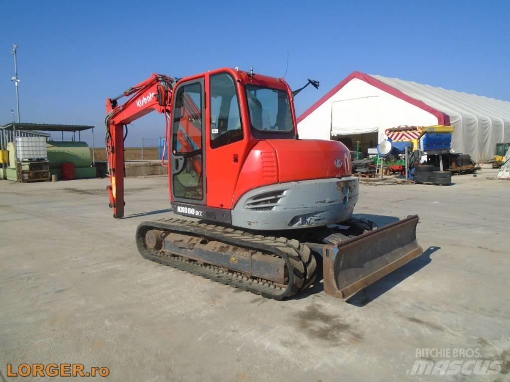 Kubota KX 080-3 Raupenbagger