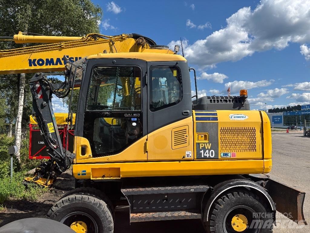 Komatsu PW 140-7 Mobilbagger