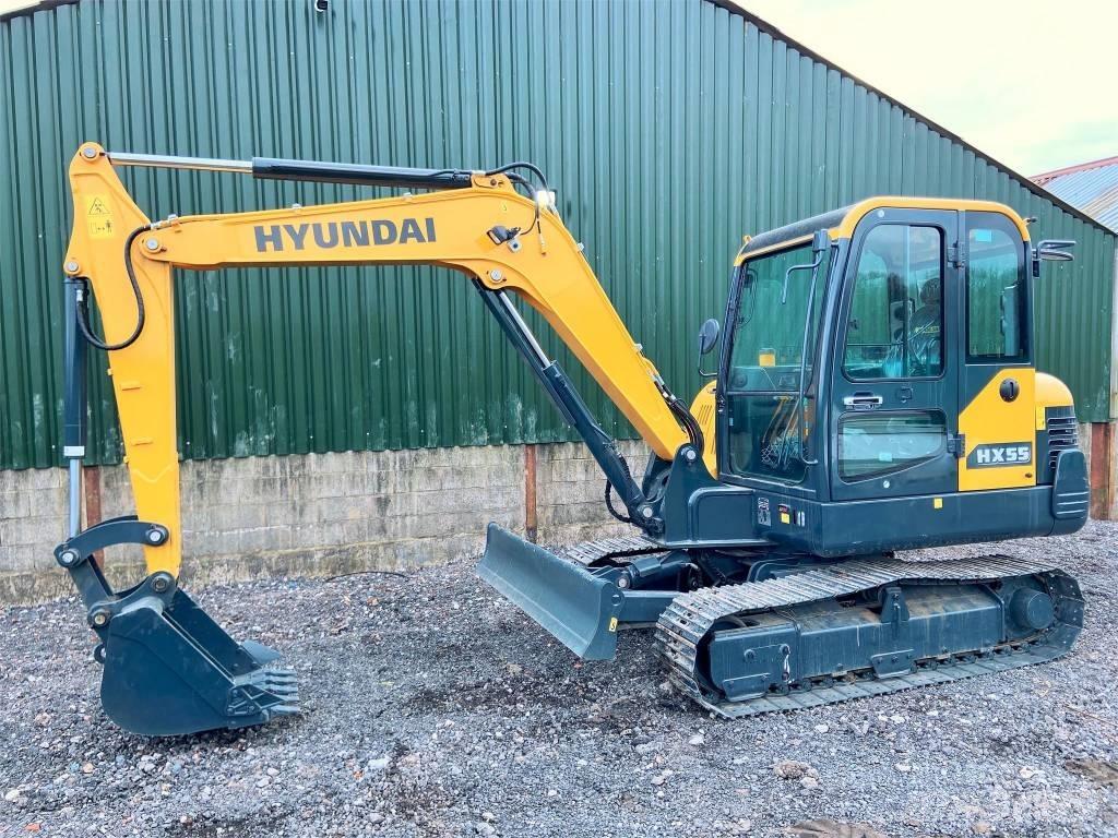 Hyundai HX55 Minibagger < 7t