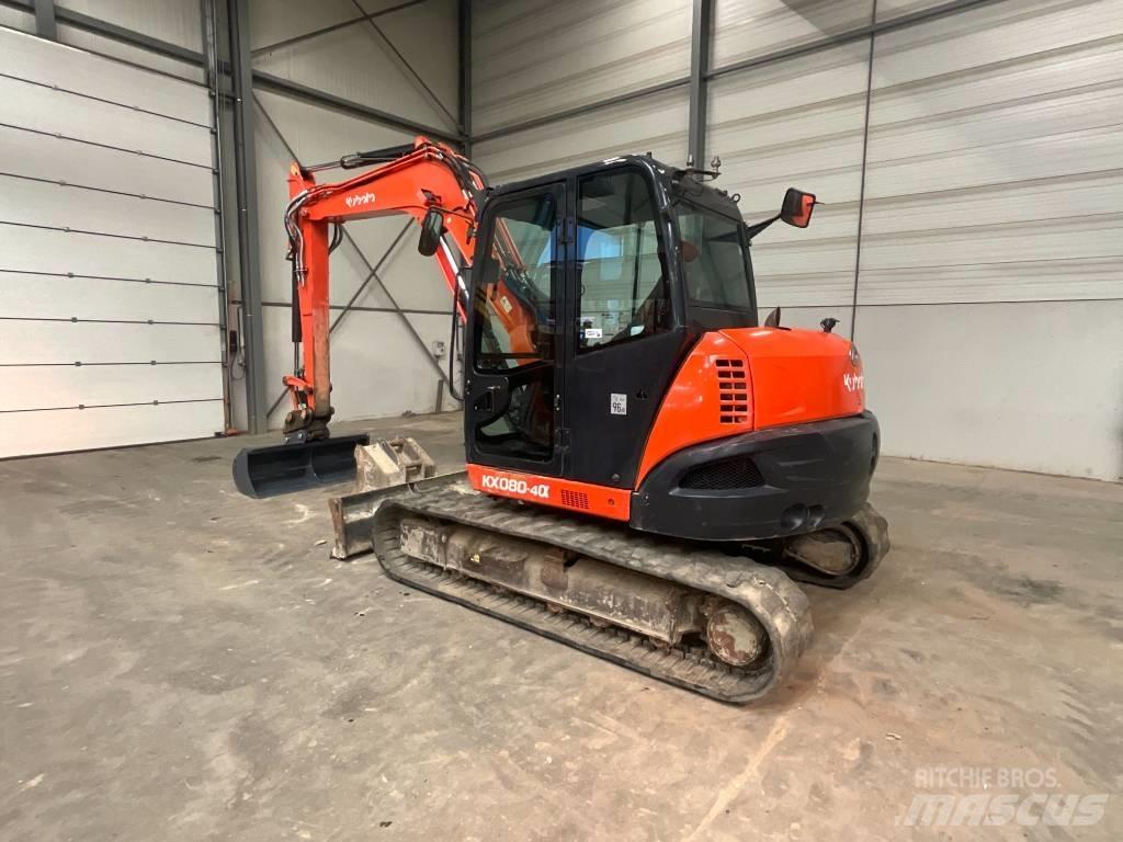 Kubota KX 080-4 A Midibagger  7t - 12t
