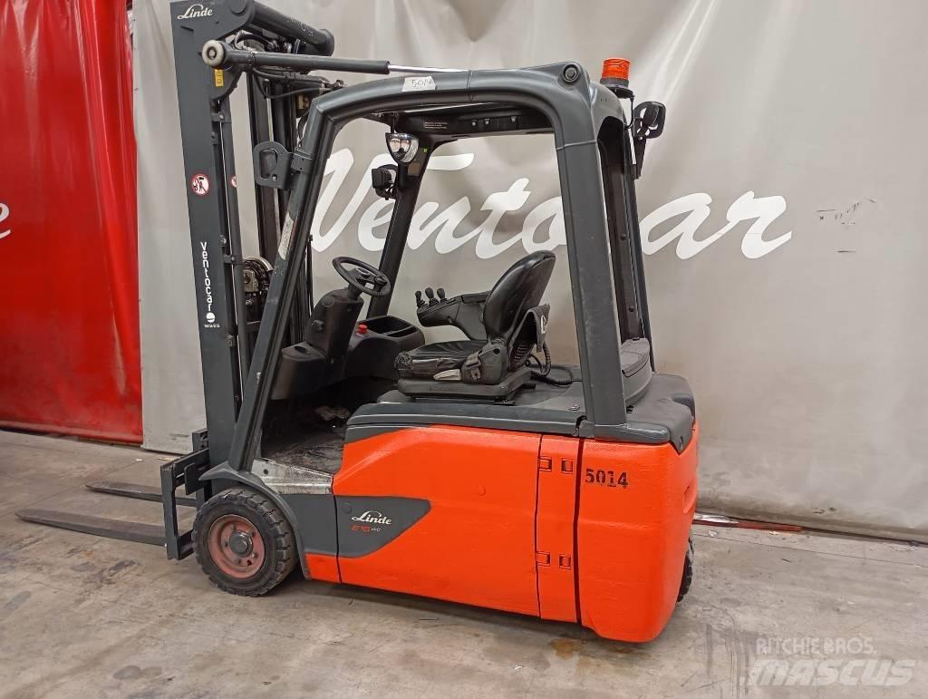 Linde E 16 Elektrische heftrucks