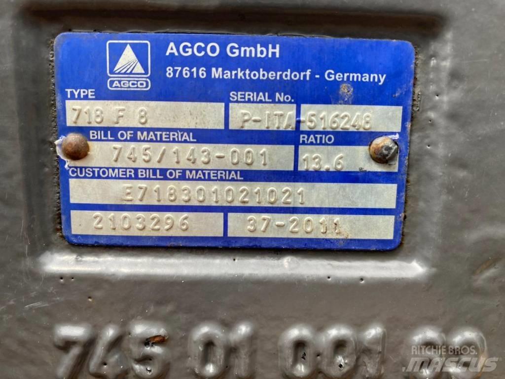 Fendt 820 FRONT AXLE Getriebe