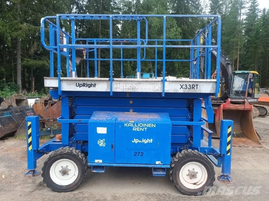 UpRight X33RT Scheren-Arbeitsbühnen