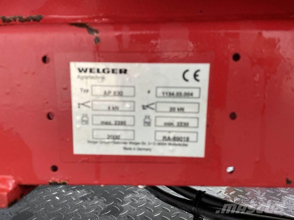 Welger AP 830 Quaderpressen