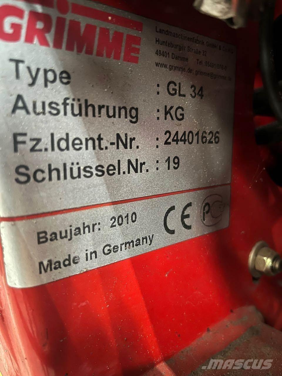 Grimme GL 34 K Aardappelplanters