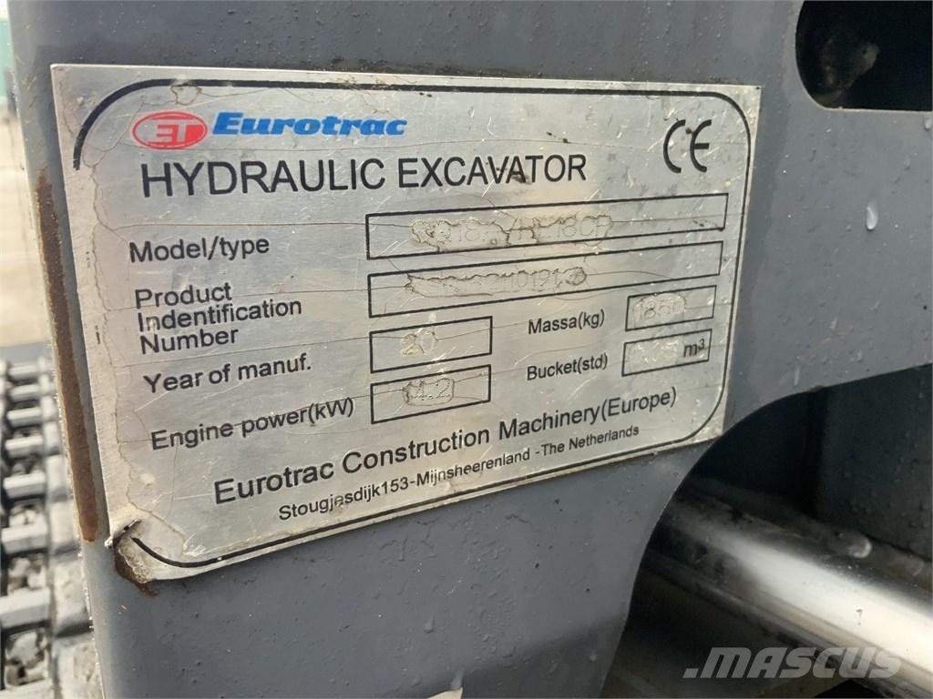 Eurotrac HE 18 Minibagger < 7t