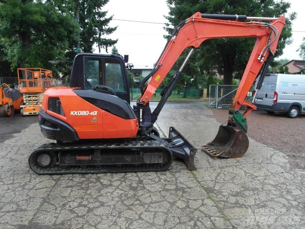 Kubota KX 080-4 Midibagger  7t - 12t