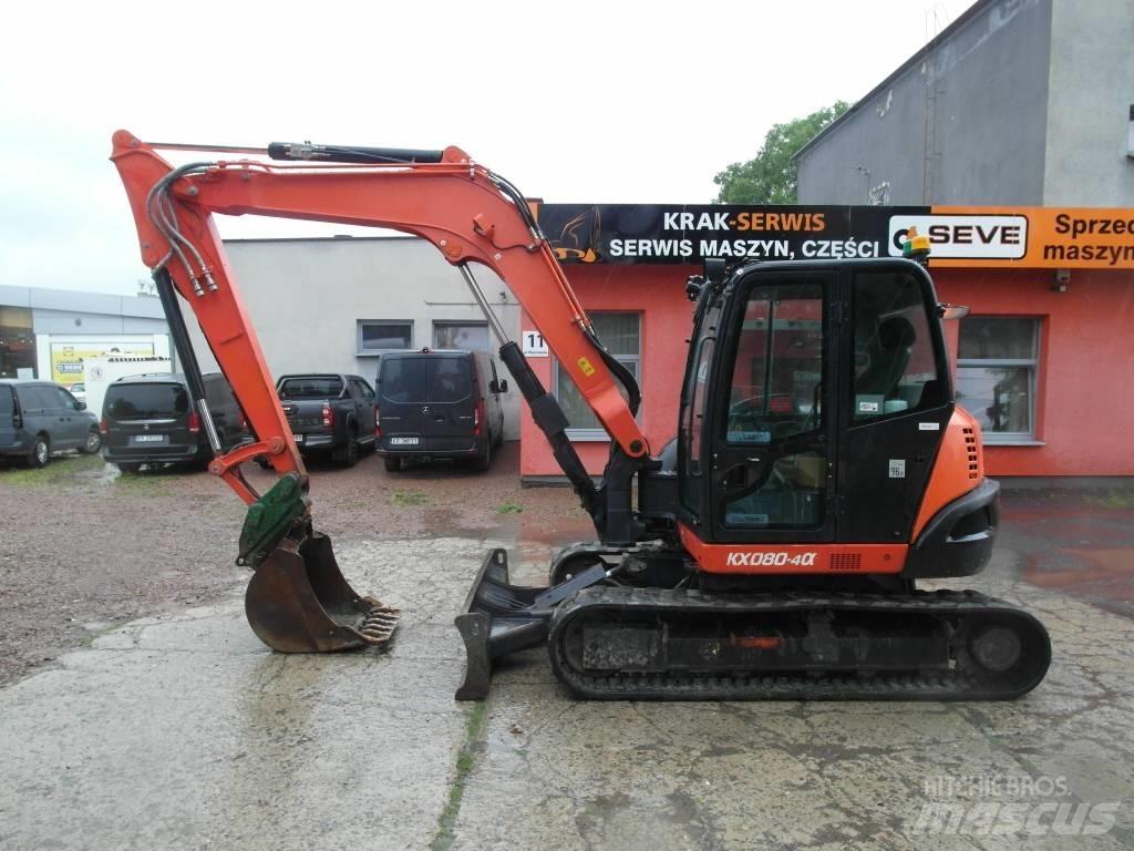 Kubota KX 080-4 Midibagger  7t - 12t