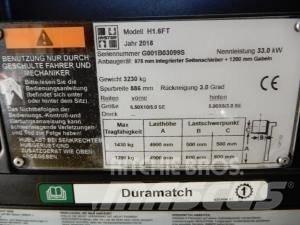 Hyster H 1.6 FT LPG heftrucks