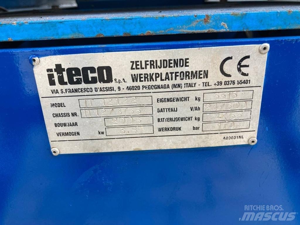Iteco IT 12122 Scheren-Arbeitsbühnen