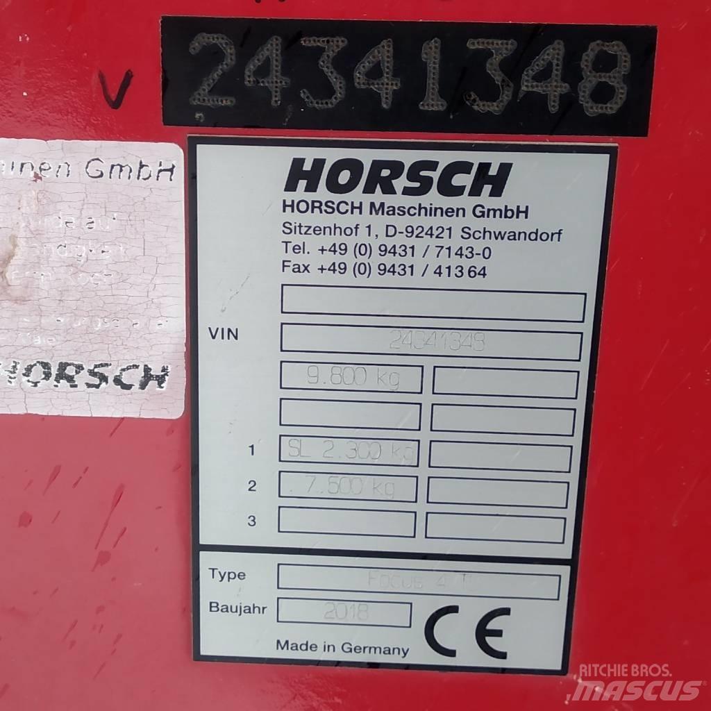 Horsch Focus 4 TD Drillmaschinen
