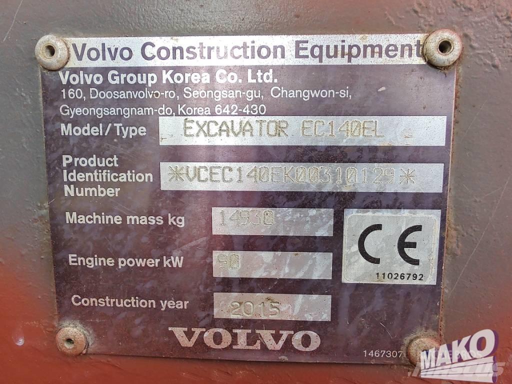 Volvo EC 140 EL Raupenbagger