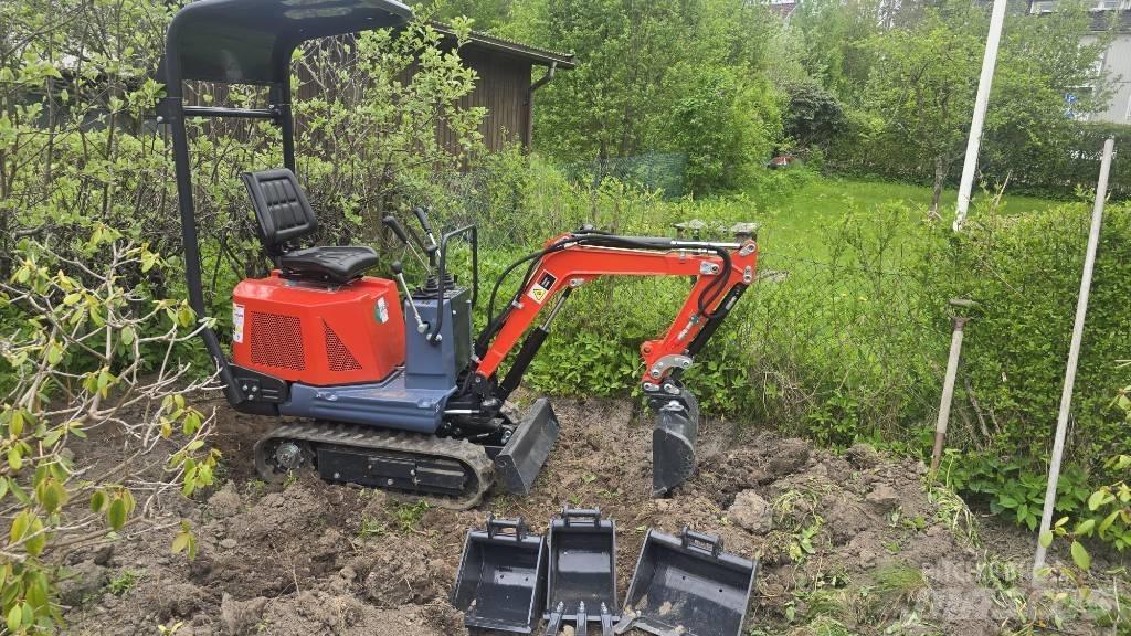 Minigrävmaskin 800kg Minibagger < 7t