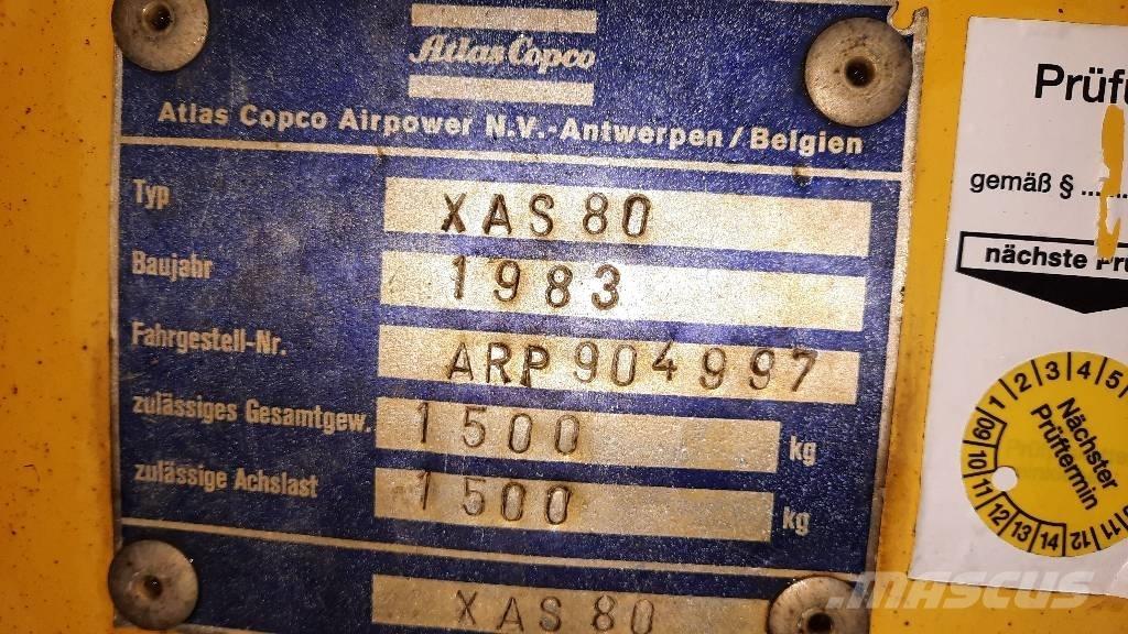 Atlas Copco XAS 80 Kompressoren