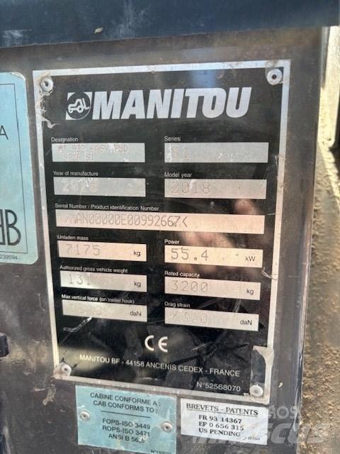 Manitou MT 932 Teleskoplader